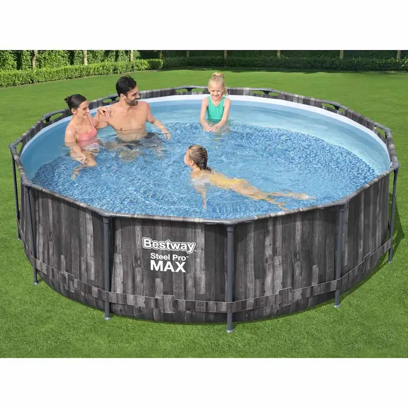 Bestway Piscina de acero Pro MAX 366x100 cm