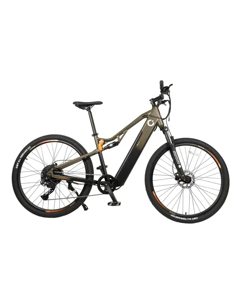 Bicicleta Eléctrica de Montaña 29 con 120Km autonomía y doble suspensión Cecotec