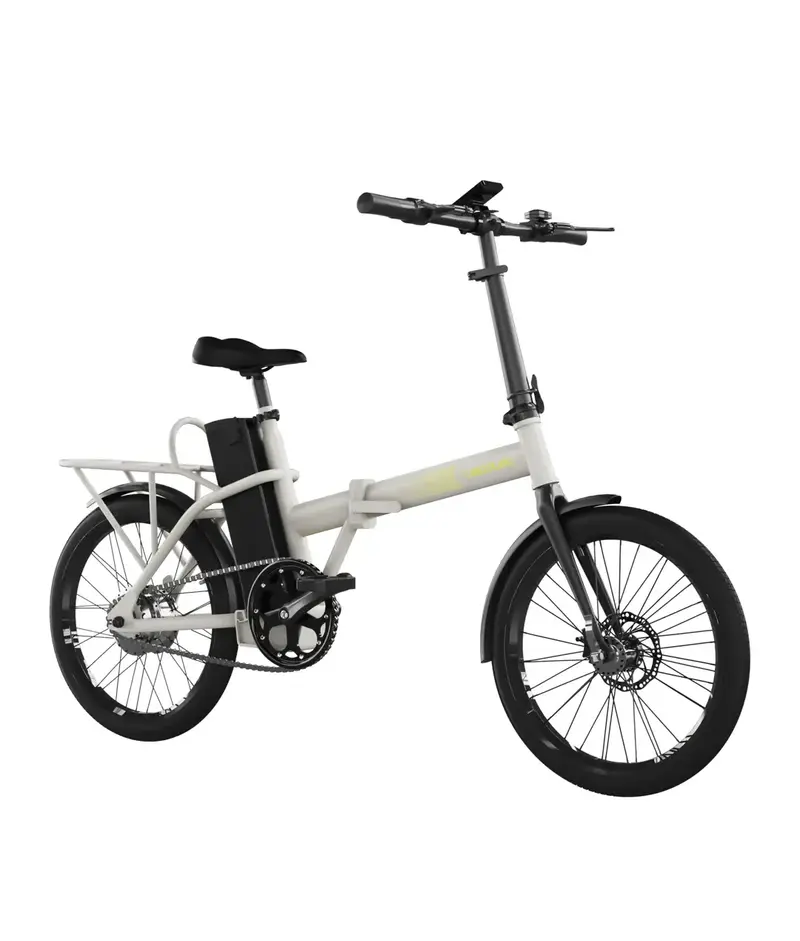 Bicicleta Eléctrica plegable Flexy autonomía 35 km seguridad y comodidad Cecotec