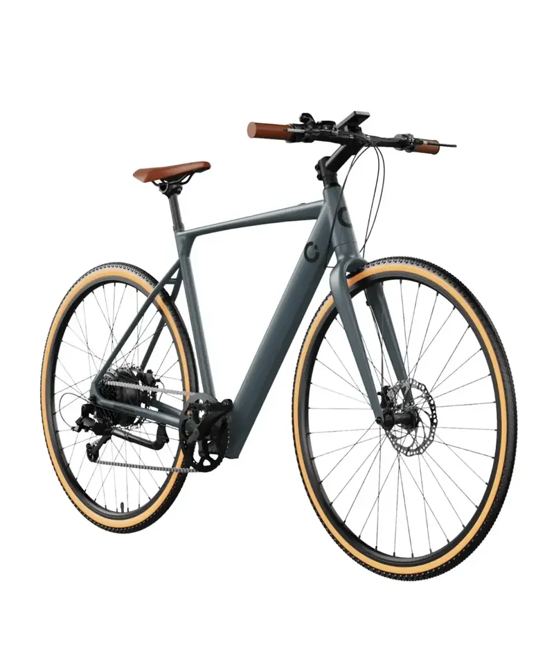 Bicicleta Eléctrica urbana Sprint Silver 70 km autonomía 8 velocidades Frenos hidráulicos Cecotec
