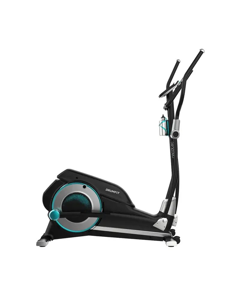 Bicicleta Elíptica DrumFit 9000 Eir Pro resistencia magnética y monitor LCD Cecotec