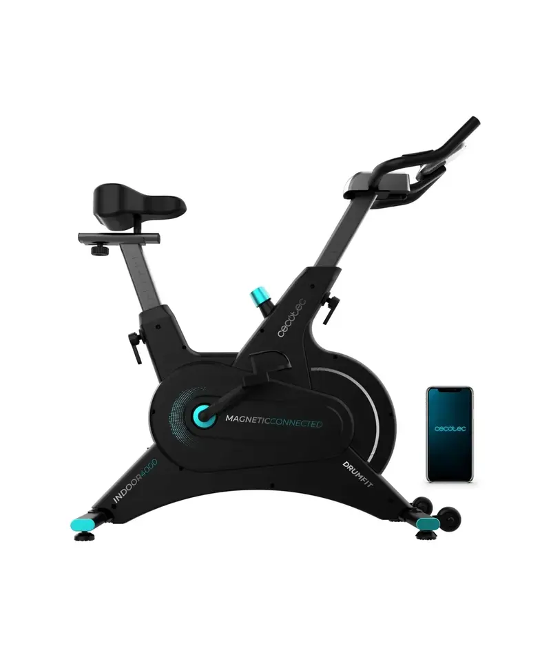 Bicicleta Estática Indoor DrumFit 10000 10kg | Cecotec