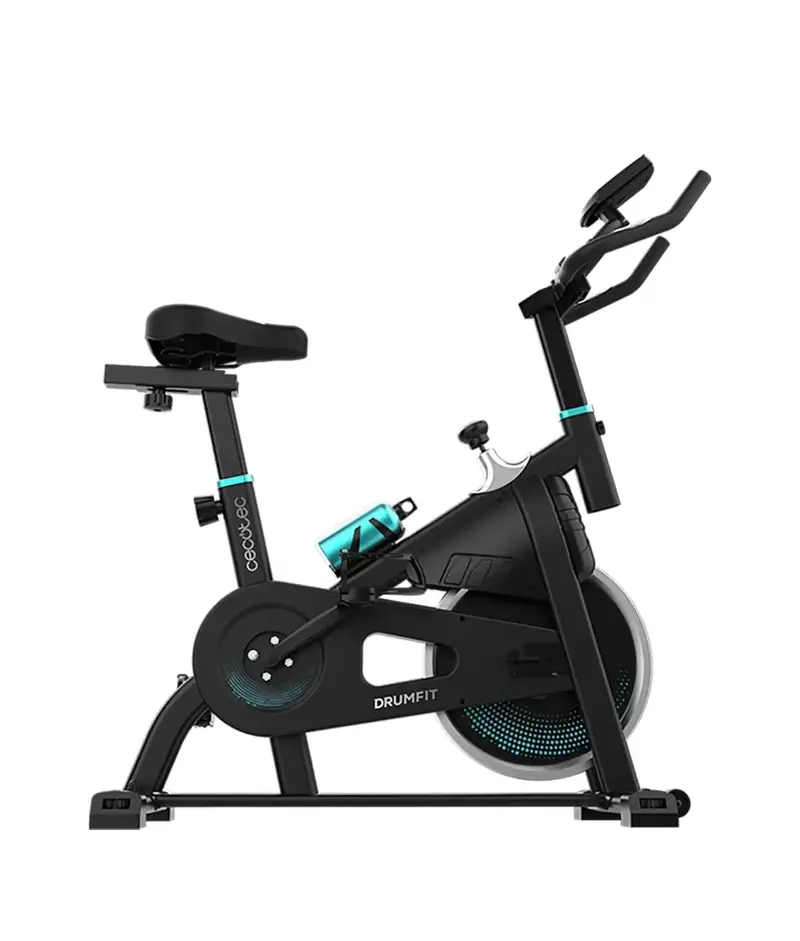 Bicicleta Indoor DrumFit 10000 Teseo entrenamiento completo en casa Cecotec