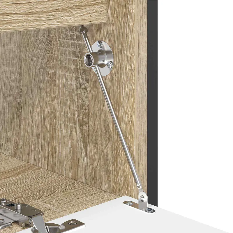 Bisagra de tirador 12 pcs Plateado 190 mm Metal