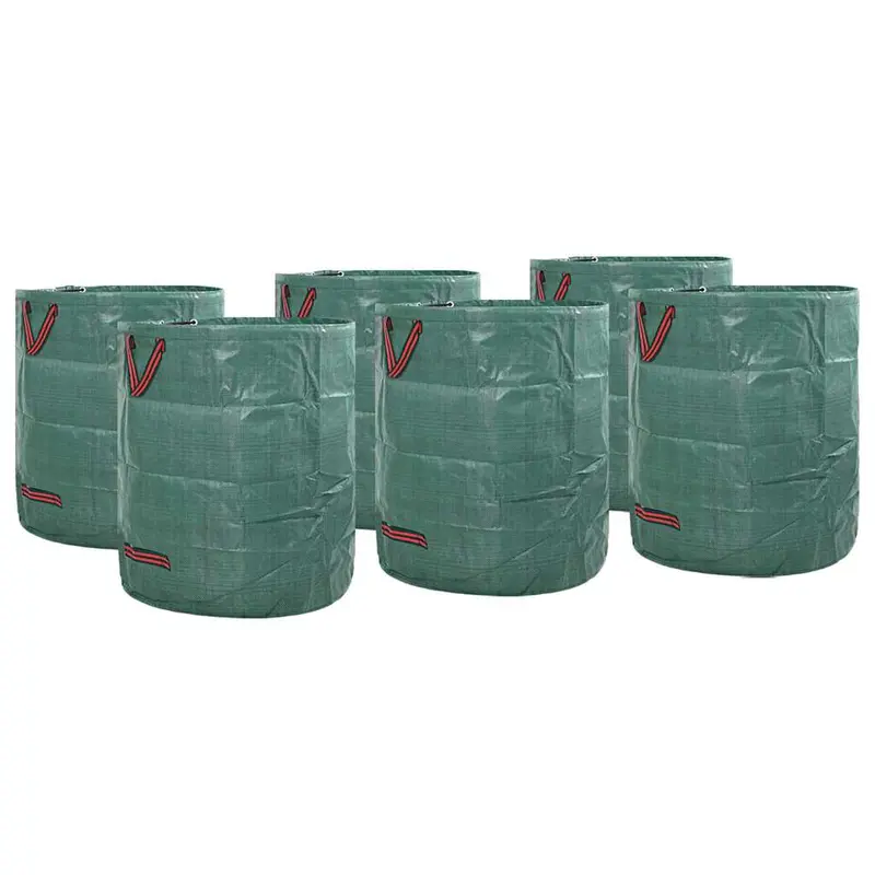 Bolsas de Desechos de Jardín 12 pcs Verde 45 x 45 x 76 cm