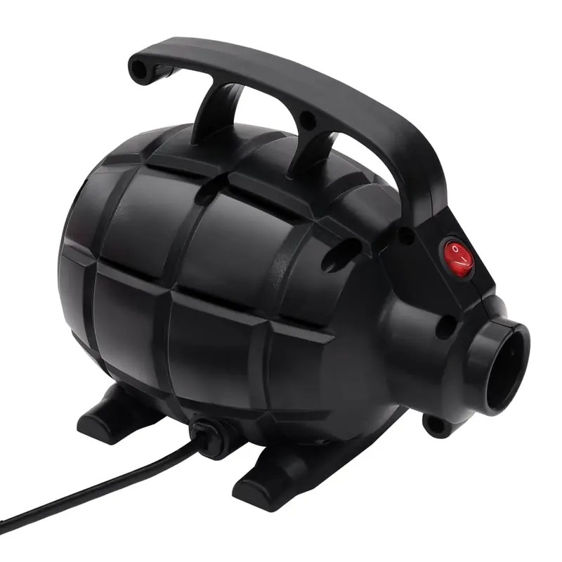 Bomba de aire eléctrica negra