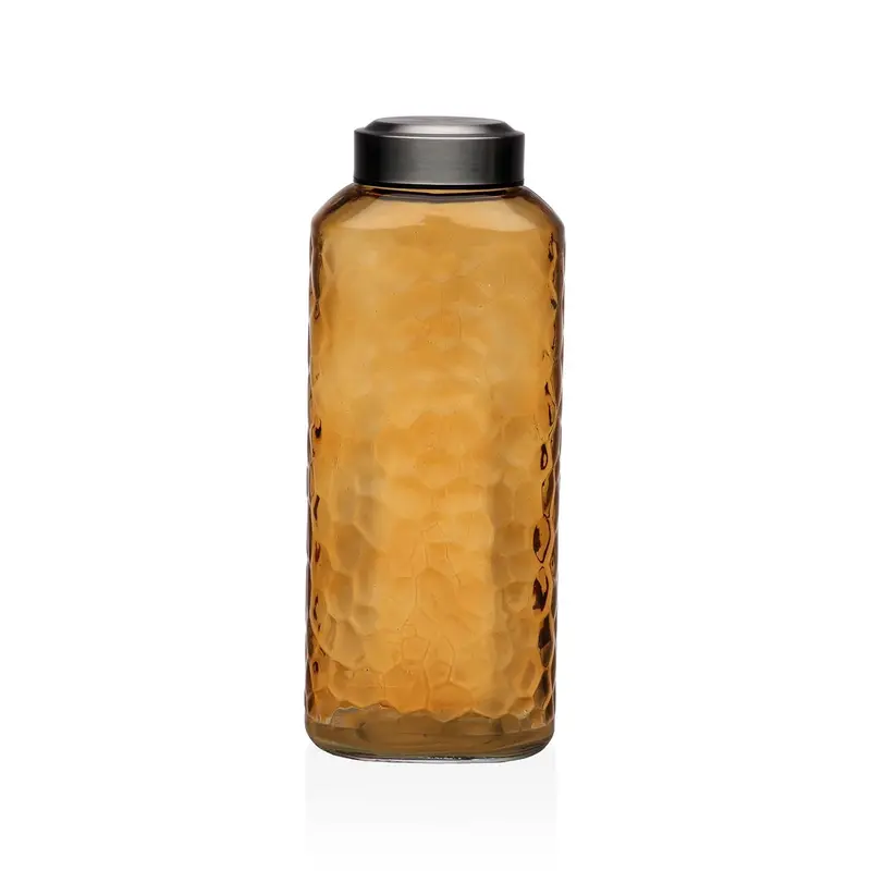 BOTELLA CRISTAL 1.3LT NARANJA