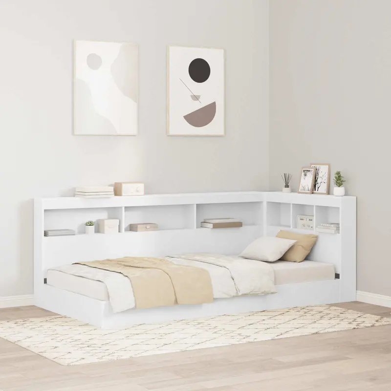 Cabecera de almacenamiento 100 cm Madera contrachapada