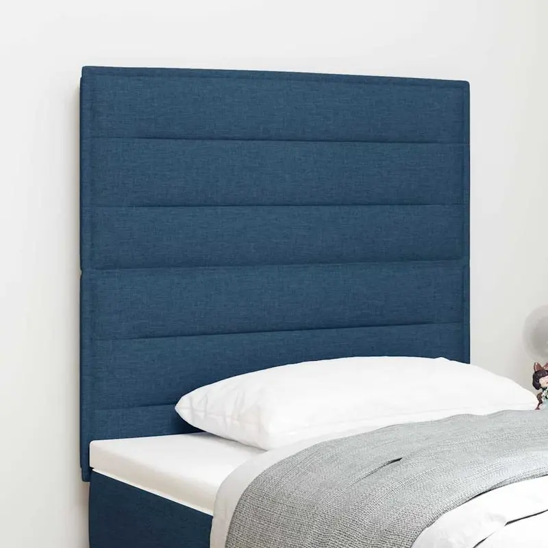 Cabecero Azul 100 cm tela