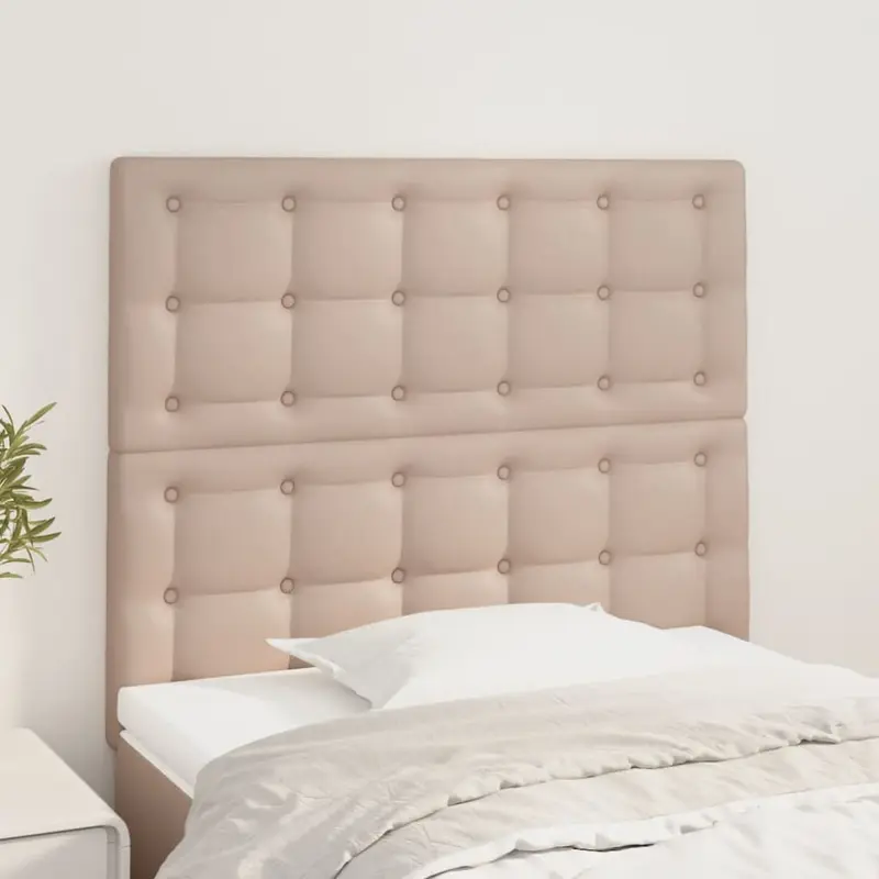 Cabecero Capuchino 100x5x118/128 cm Piel Sintética