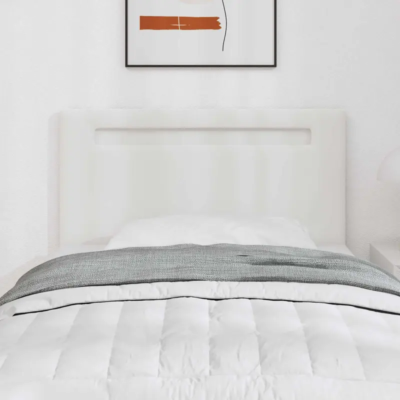 Cabecero LED 100 cm Cuero sintético