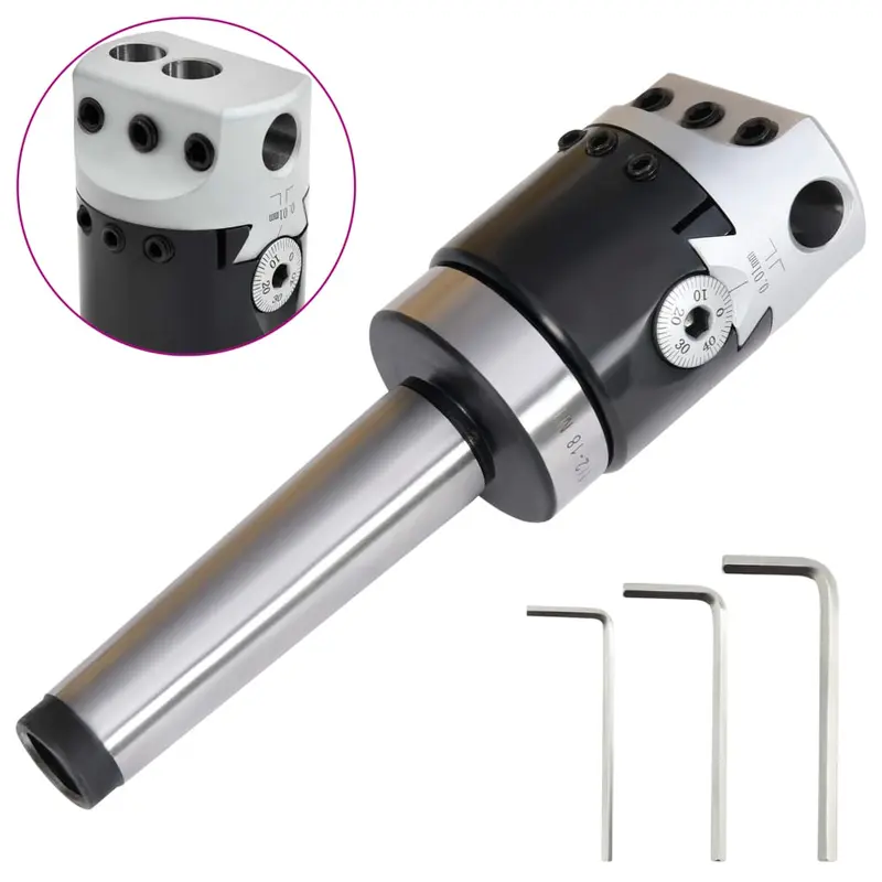Cabeza perforadora 50 mm vástago perforador MT3 torno fresado