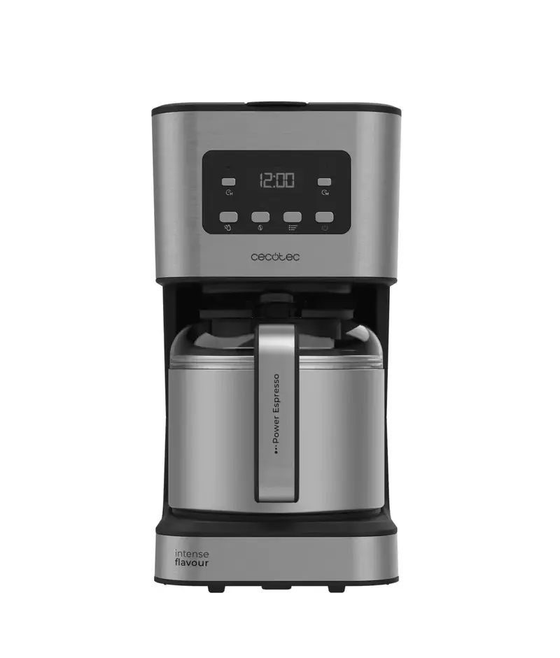 Cafetera de Goteo con Jarra Termo y Temporizador para 10 Tazas de Café Perfecto de Cecotec