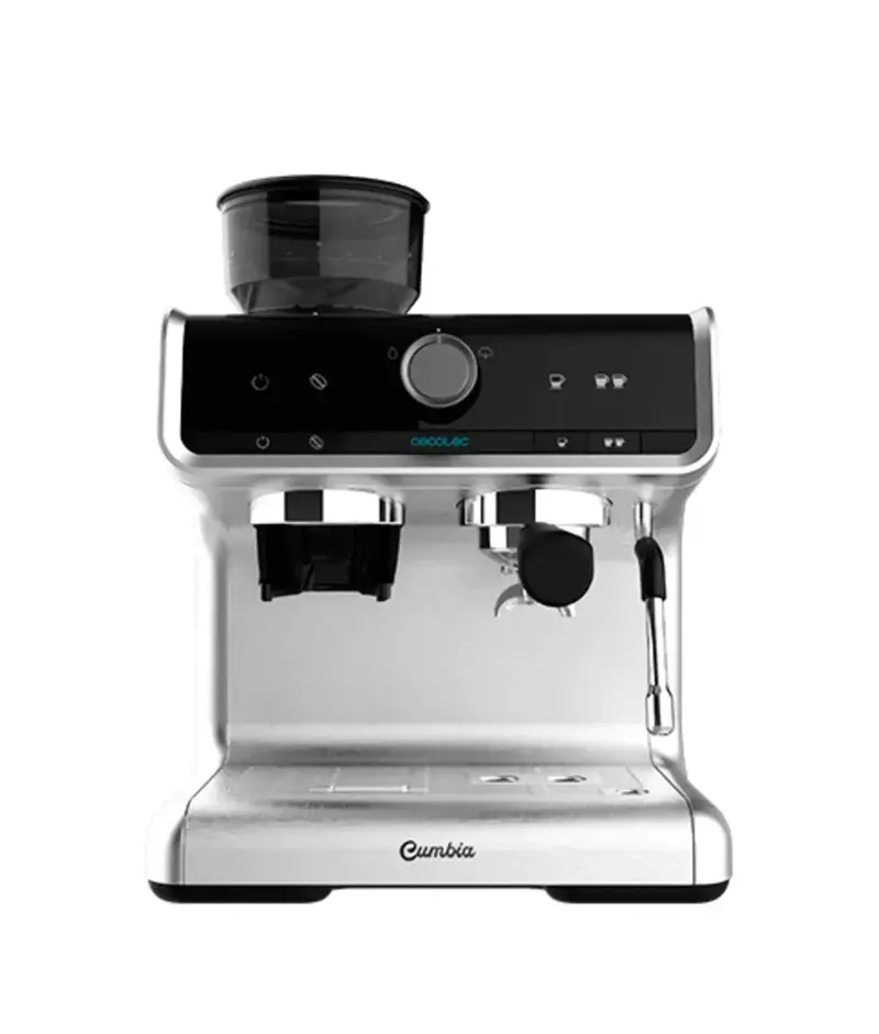 Cafetera Espresso 20 Bares con Molinillo Ajustable y Tecnología Thermoblock de Cecotec