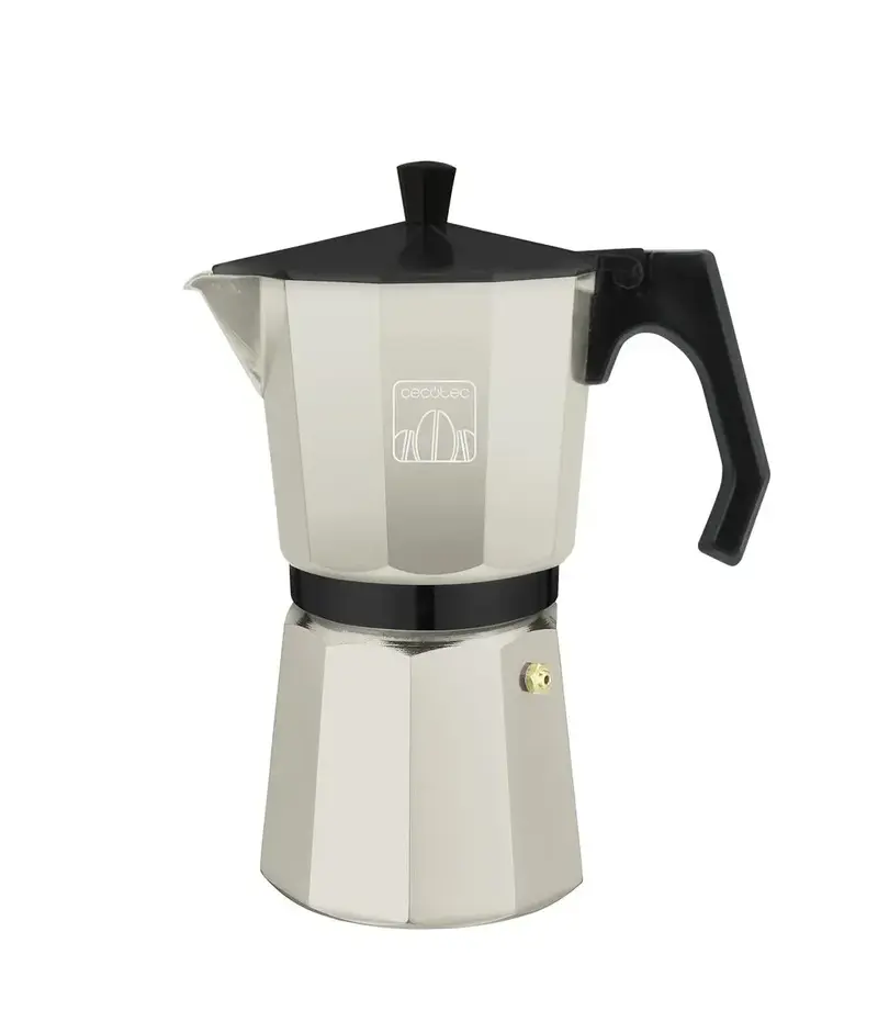 Cafetera Italiana Beige 12 Tazas