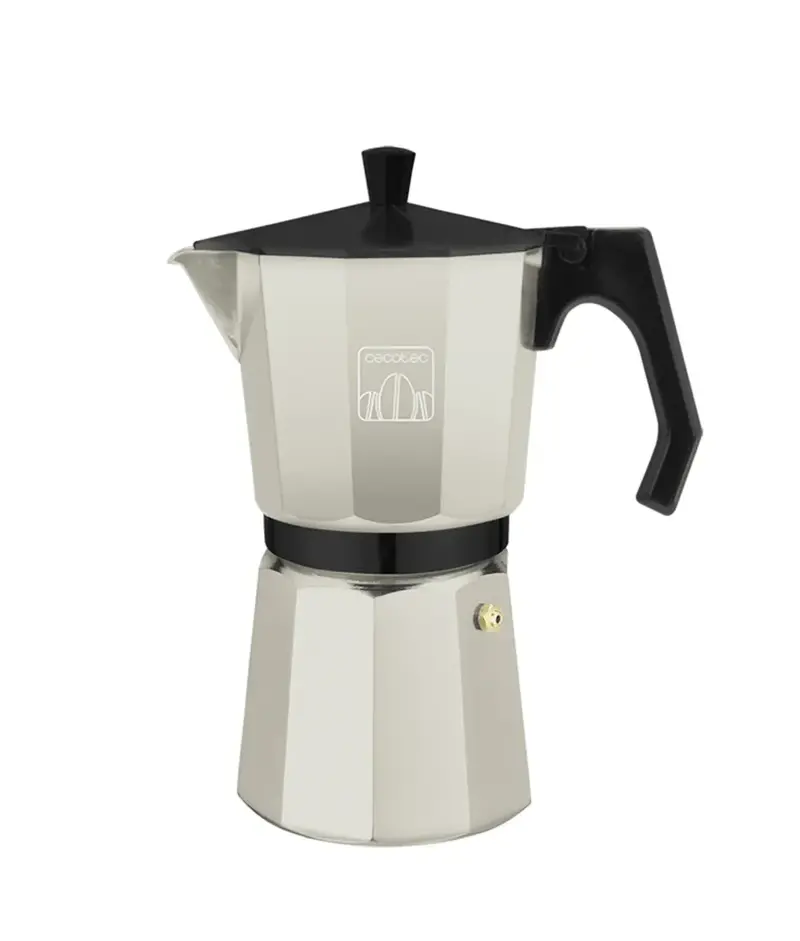 Cafetera Italiana Beige 9 Tazas