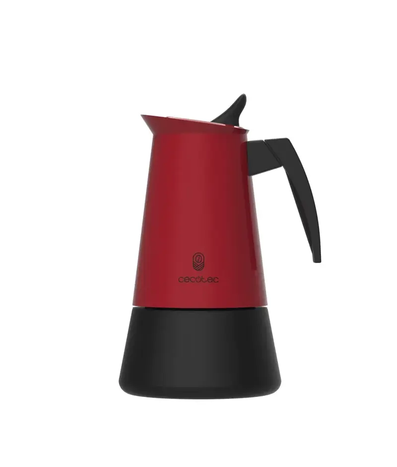 Cafetera Italiana de Acero Inoxidable para 6 Tazas