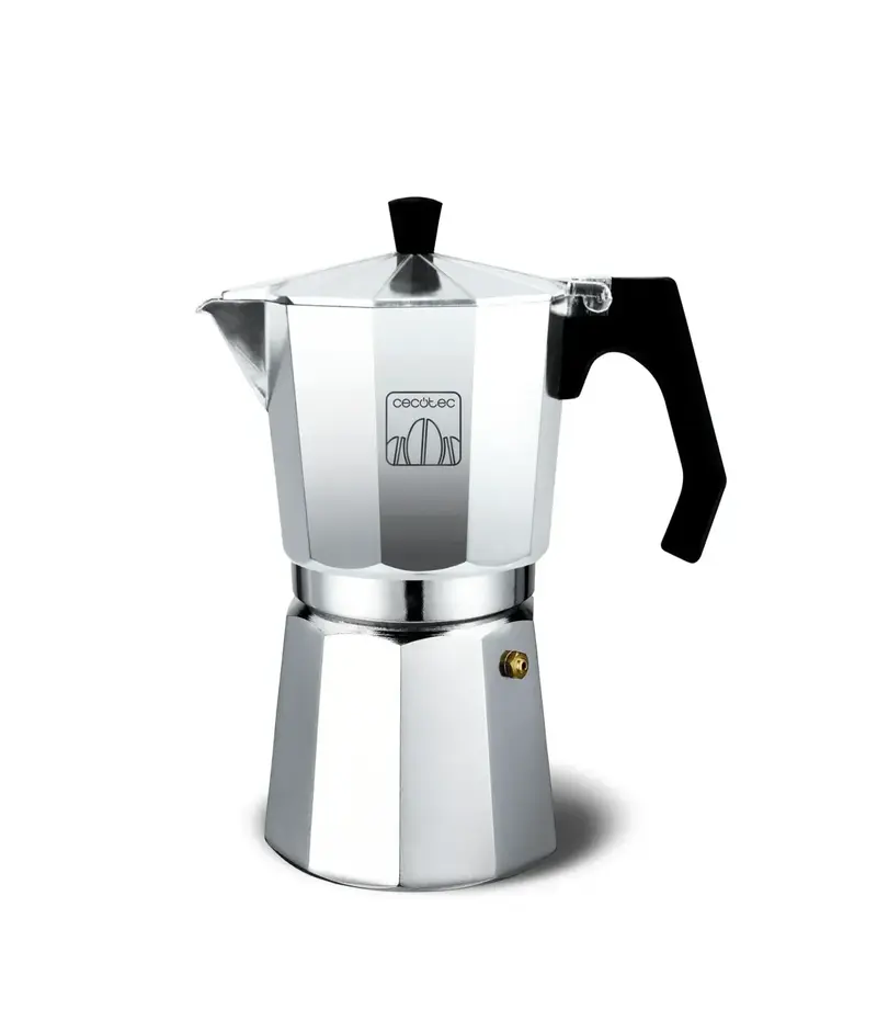 Cafetera Italiana de Aluminio para 9 Tazas con Filtro Inoxidable de Alta Calidad de Cecotec