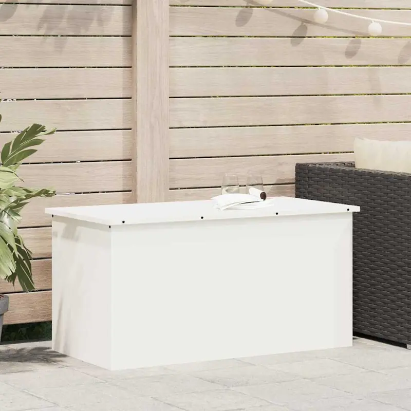 Caja de Almacenamiento Exterior 100 x 50,5 x 50 cm Acero