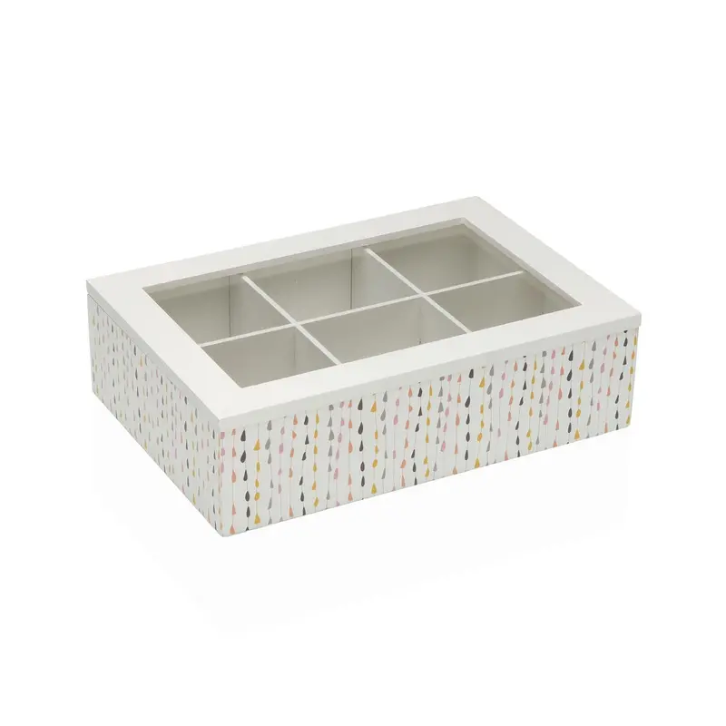 CAJA DE TE NORDIC DROPS 6 COMPARTIMENTOS