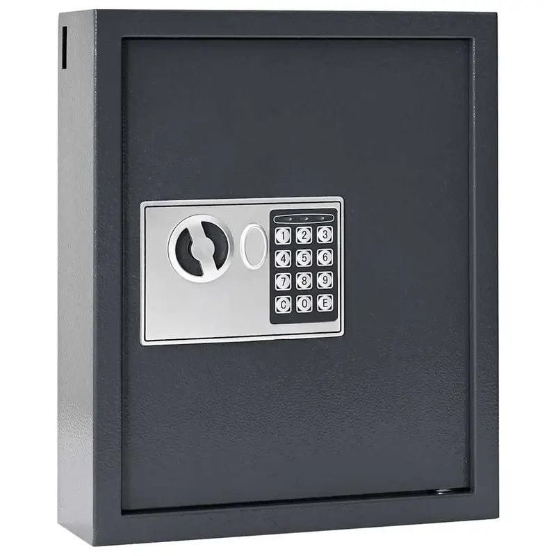 Caja fuerte digital Gris oscuro 30 x 10 x 36,5 cm Acero