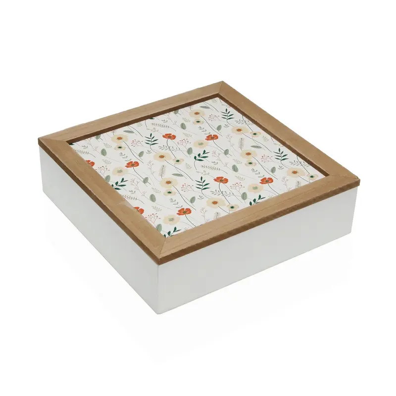 CAJA JOYERO CUADRADA VERDI