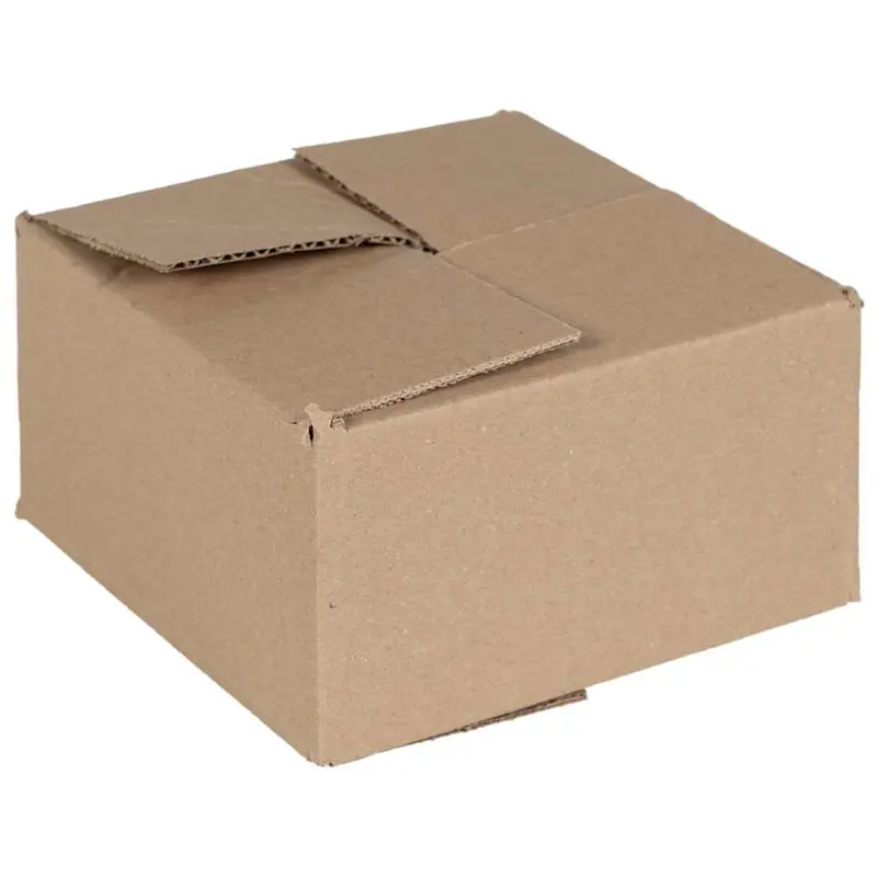 Caja Plegable 50 pcs Natural 15 x 15 x 8 cm Cartón