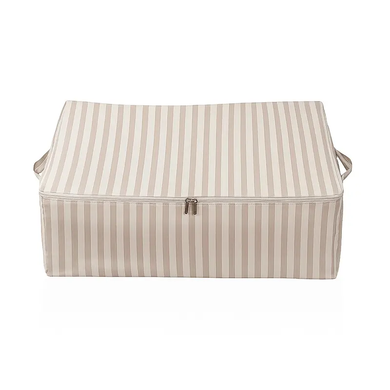 CAJA TELA GRANDE LINTEA BEIGE