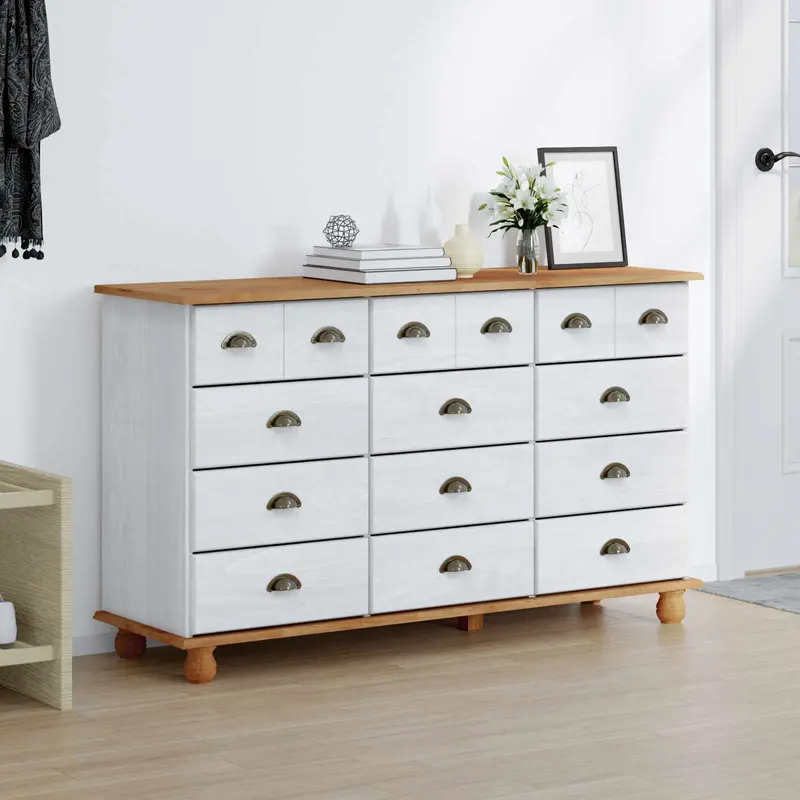 Cajón de Gaveta ASKIM 79 x 40 x 133,5 cm Madera de pino macizo