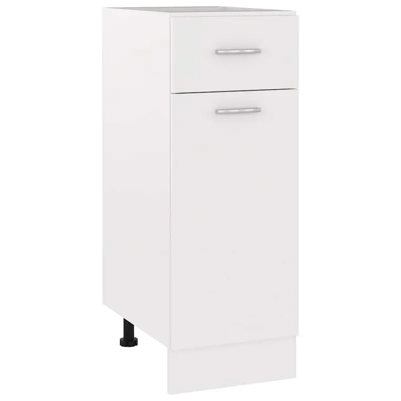 Cajón inferior "Lyon" blanco, 30 x 46 x 81,5 cm, madera de ingeniería