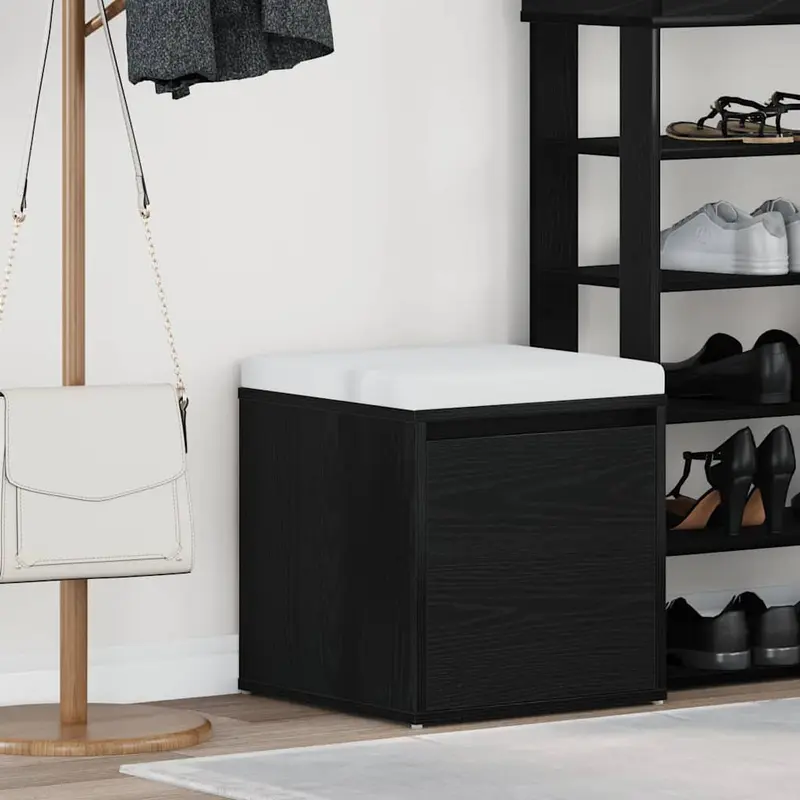 Cajonera Roble Negro 40,5 x 40 x 40 cm Madera contrachapada