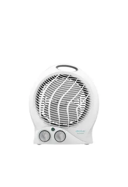 Calefactor eléctrico de baño con dos niveles de potencia en color blanco ready warm 9790 force de Cecotec