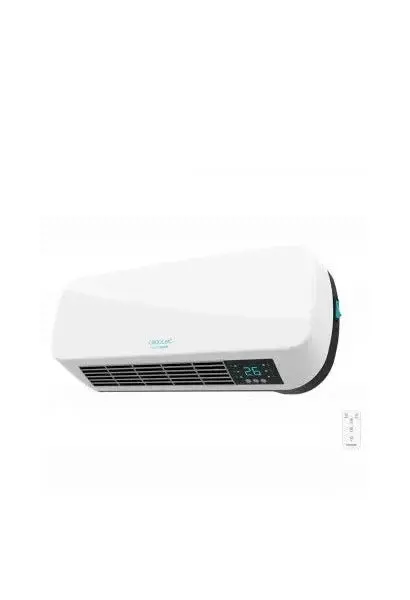 Calefactor eléctrico y cerámico de 2000 w con pantalla digital ready warm 5200 box ceramic de Cecotec