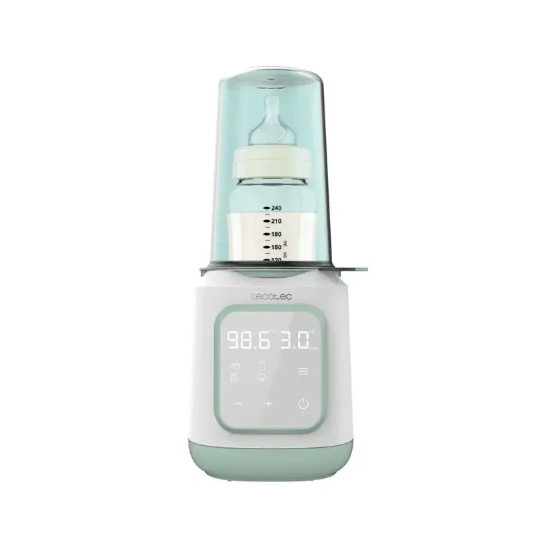 Calienta Biberones Nana BabyCare con Pantalla y 4 Modos Libre de BPA y Seguro para Agua Leche y Alimentos de Cecotec