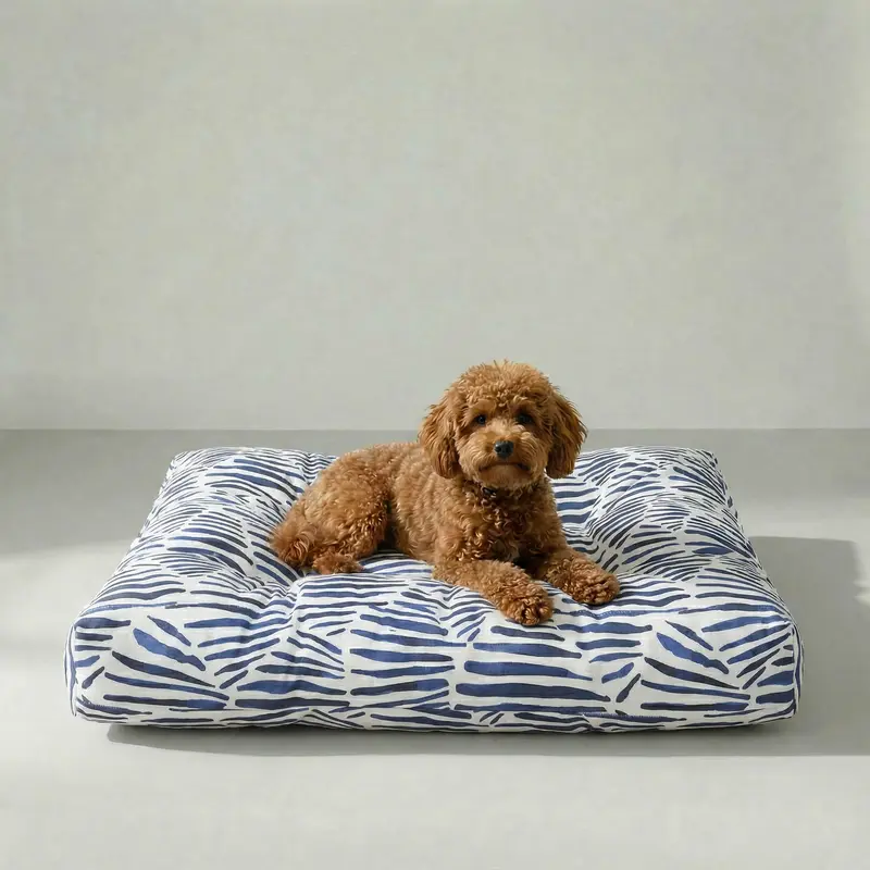 Cama para mascota gruesa y acolchada con acabado antimanchas Gavina