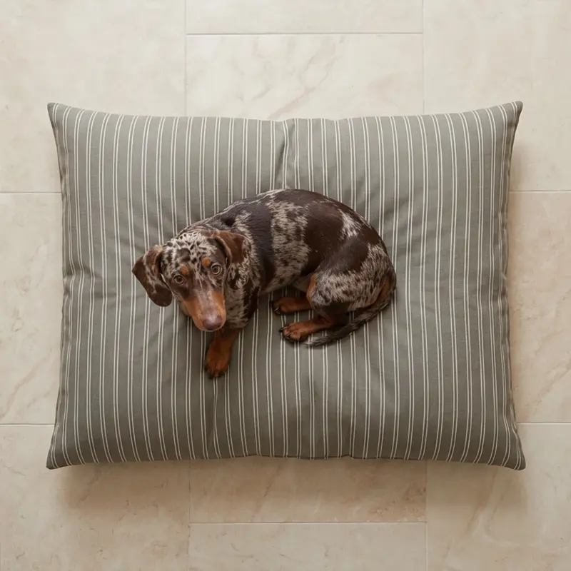 Cama para mascotas desenfundable antimanchas Canela