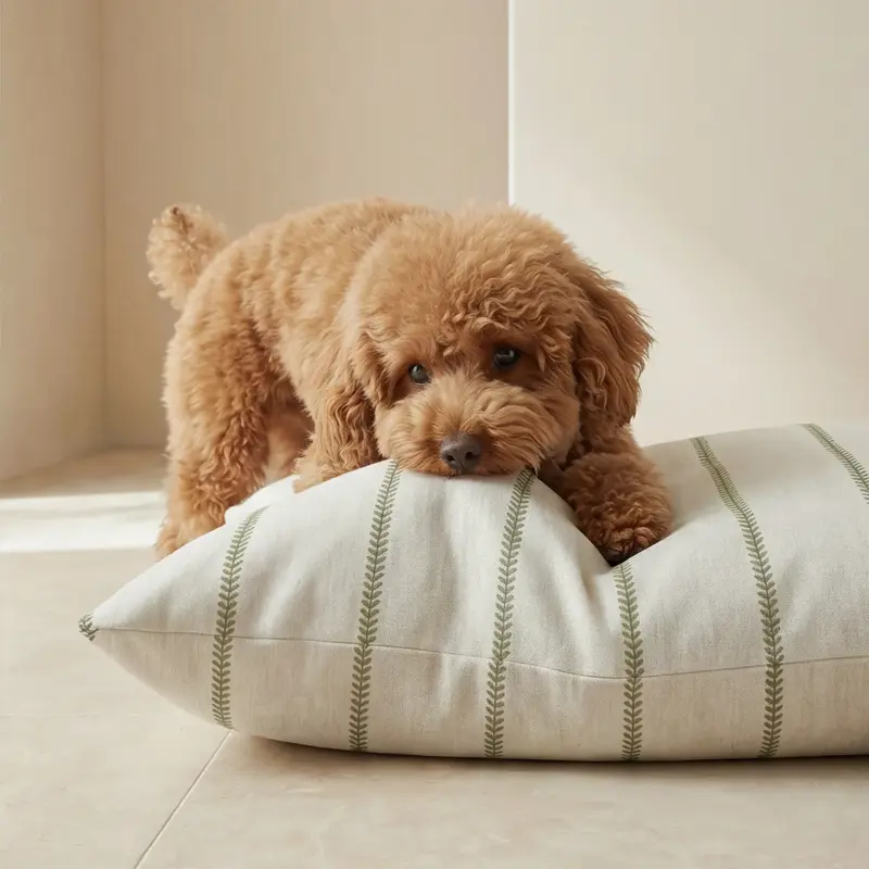 Cama para mascotas desenfundable antimanchas Ian Green