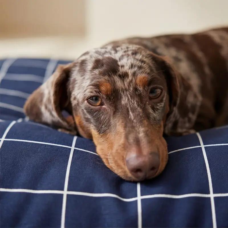 Cama para mascotas desenfundable antimanchas Pumba Marino