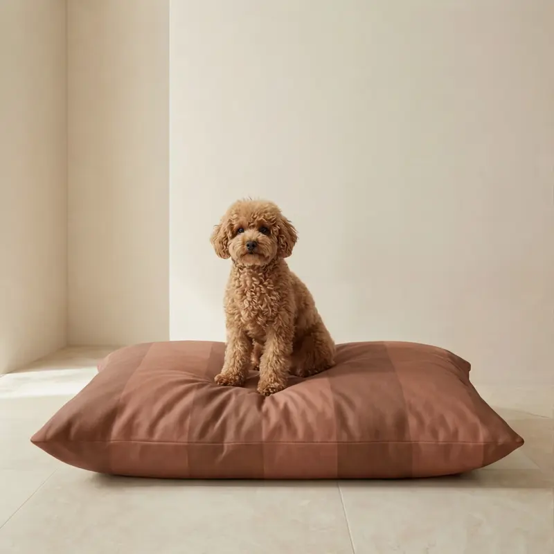 Cama para mascotas desenfundable antimanchas Romani Teja
