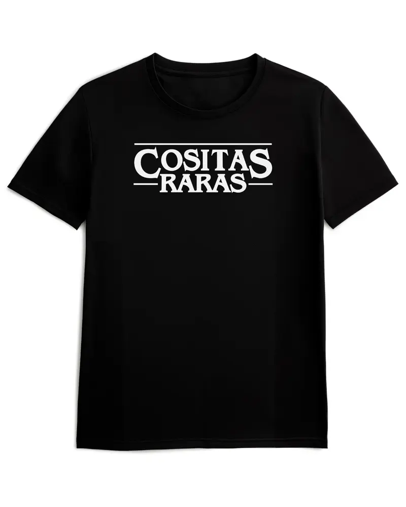 Camiseta de Manga Corta - Cosicas Raras - 100% Algodón