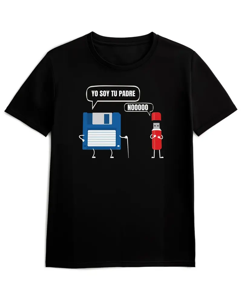 Camiseta de Manga Corta -  Yo soy tu Padre  - 100% Algodón