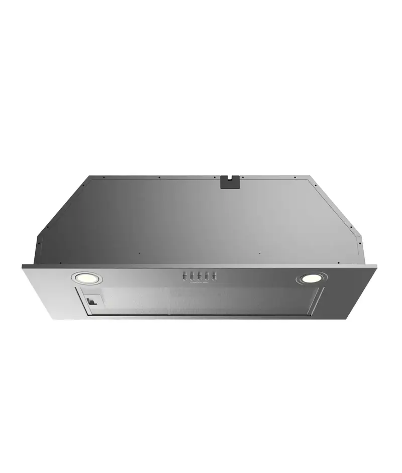 Campana Extractora Inoxidable 75cm, 650m3/h, Clase A, Filtros de Carbono de Cecotec