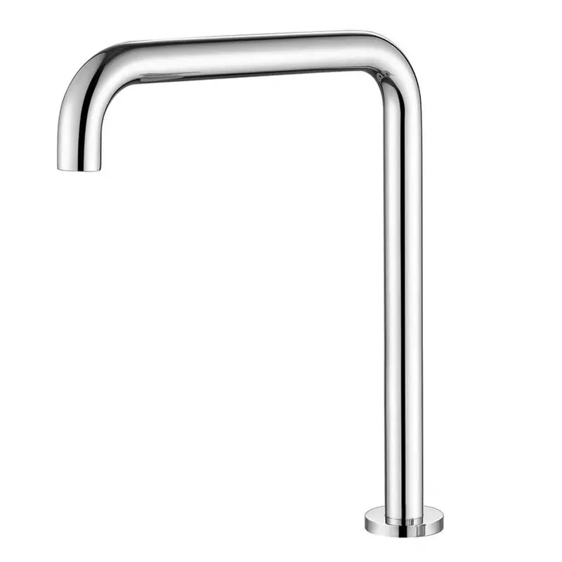 Caño de grifo cromado giro 360 diseño moderno sobrio Guadalope Valaz