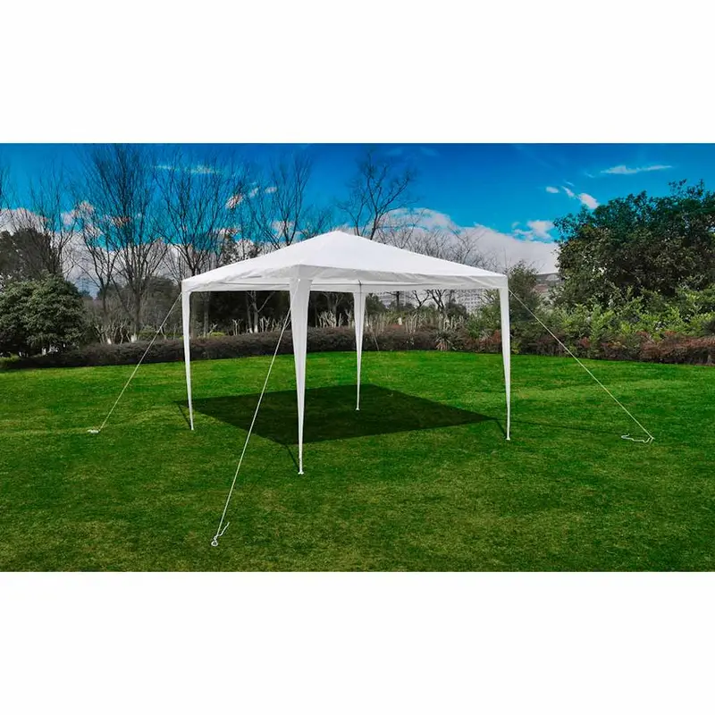Carpa cenador de jardín techo de pirámide 3x3 m