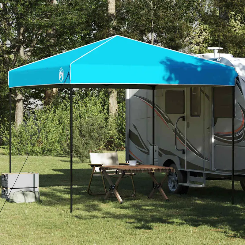 Carpa Dosel Manual Azul 243 x 243 x 251 cm tela
