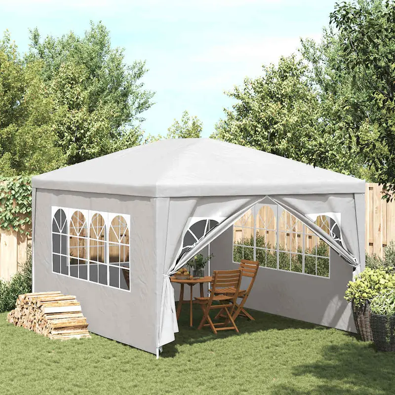 Carpa para fiestas blanco 3x4 m