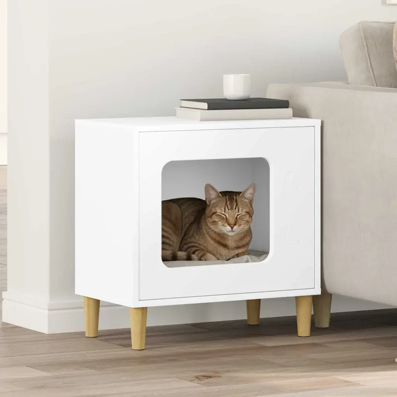 Casa para Gatos 51 x 30 x 52 cm Madera de ingeniería