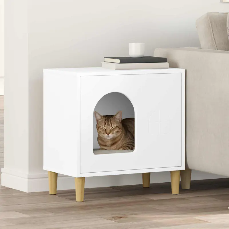 Casa para Gatos 51 x 30 x 52 cm Madera de ingeniería
