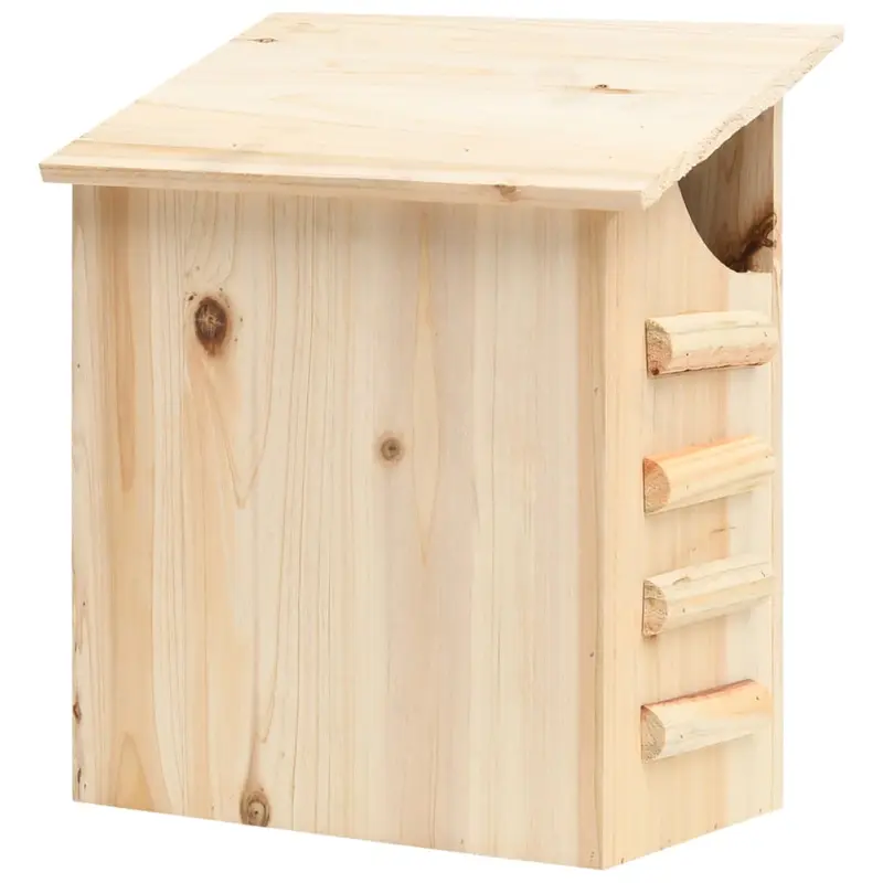 Casa para murciélagos madera maciza de abeto 30x20x38 cm
