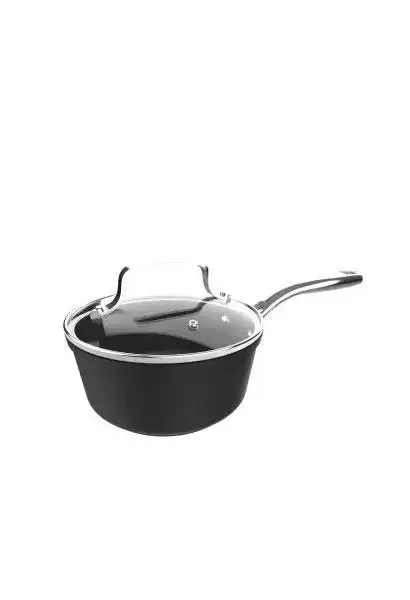 Cazo antiadherente de aluminio forjado de 16 cm polka fantasy 16 pot silver de Cecotec